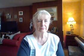Linda Leary, who was robbed of her life savings by scammers who pretended to be both Evri and Santander