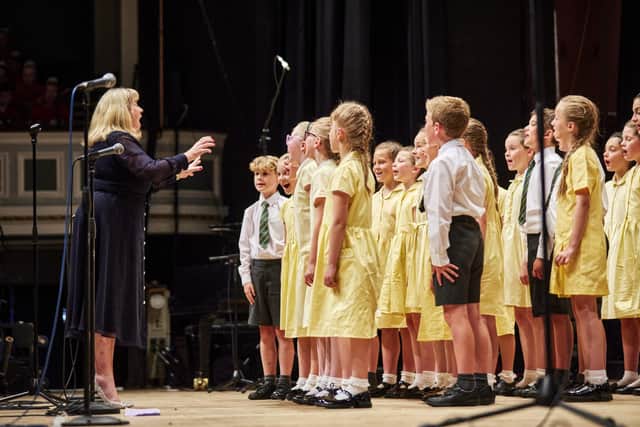 David Wilson Home sponsored The Last Choir Singing competition at King George’s Hall in Blackburn where Norbreck Primary Academy, came out as winners