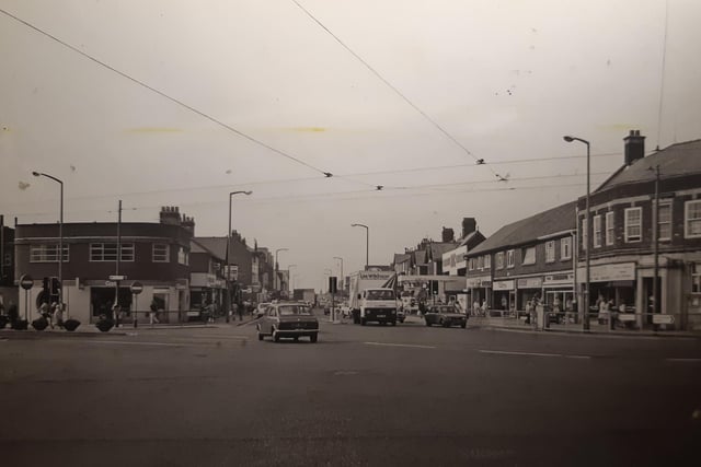 This picture at the Victoria Road junction was taken for the Tramway Centenary in 1985