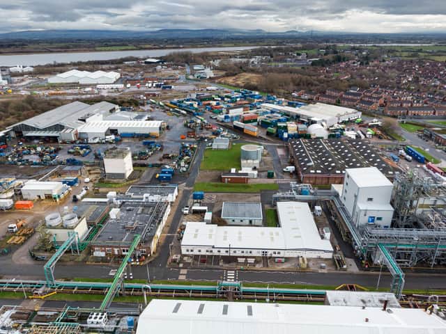 AGC Chemicals Europe Ltd at Hillhouse Technology Enterprise Zone in Thornton, Cleveleys. Photo: Kelvin Lister-Stuttard