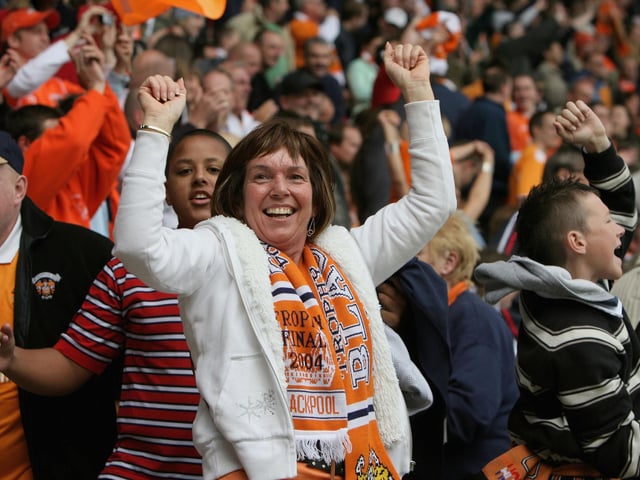 Blackpool fans.