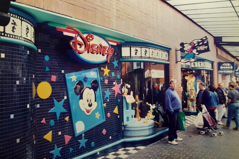 The Disney Store opened in 1996 to huge crowds who came to soak up that Disney Magic