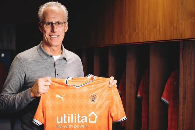 McCarthy takes charge of the Seasiders on a deal until the end of the season. Picture: Blackpool FC