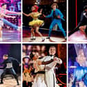 The six remaining couples after the Blackpool week. Images: BBC/Guy Levy