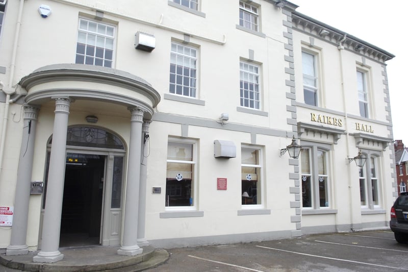 Raikes Hall was previously a private dwelling and is now a public house in Blackpool. Once a convent, one of its former inhabitants who drowned herself nearby reportedly comes back to visit from beyond the grave and move items around the pub. Late at night regulars have heard strange noises from cellars