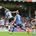 Ellis Harrison on the attack for Fleetwood at Port Vale Picture: ADAM GEE