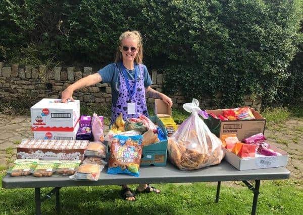 Wesley's Community Larder donate food to Summer Activities scheme