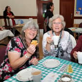 Coffee, cake and bacon butties plus stalls a raffle and tombola were on offer at the Thornton Methodist Church in this picture from before the pandemic. Pictured left to right are Pat Gregory with Janet and Bill Haigh