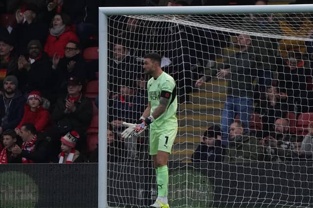 Richard O'Donnell has been Blackpool's first-choice in goal in League One in the last few weeks.