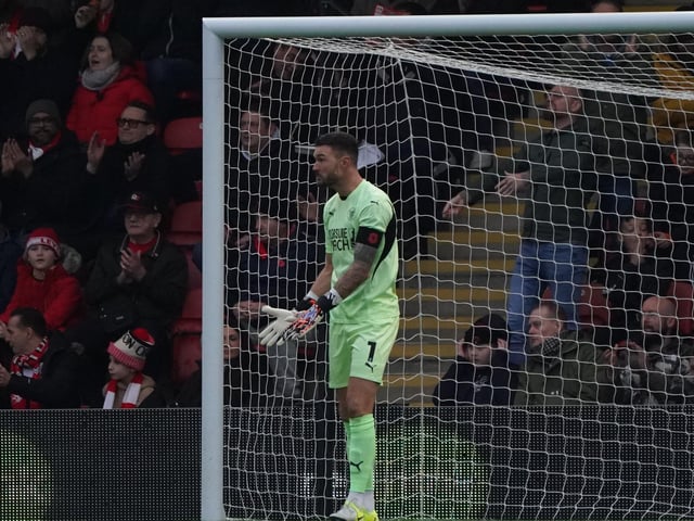 Richard O'Donnell has been Blackpool's first-choice in goal in League One in the last few weeks.