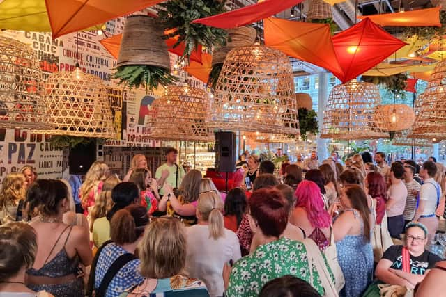 The Book Party in Covent Garden last summer.