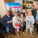 StayBlackpool coffee morning at Le Plonk in St John's Square to announce the 2024 trade show