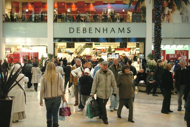 Debenhams closed in 2021