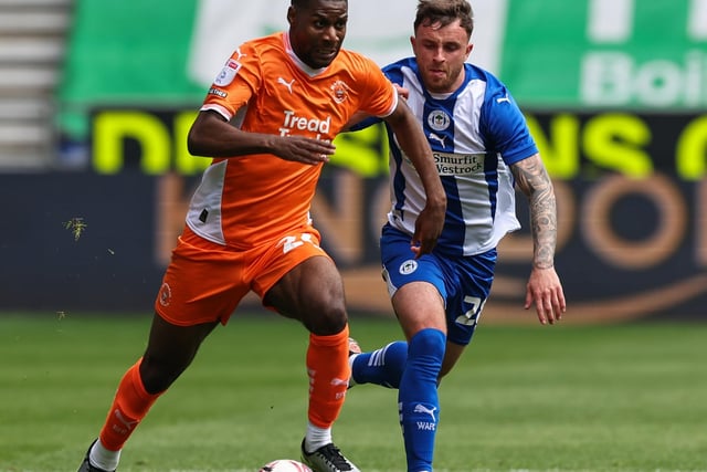 Odel Offiah has been a standout performer for Blackpool this season, and has made the right back role his own in the last few months.