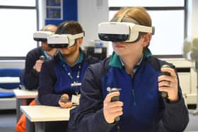 Northern Rail trainee drivers using virtual reality