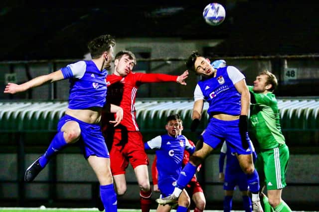 Squires Gate were beaten on Friday night: Ian Moore