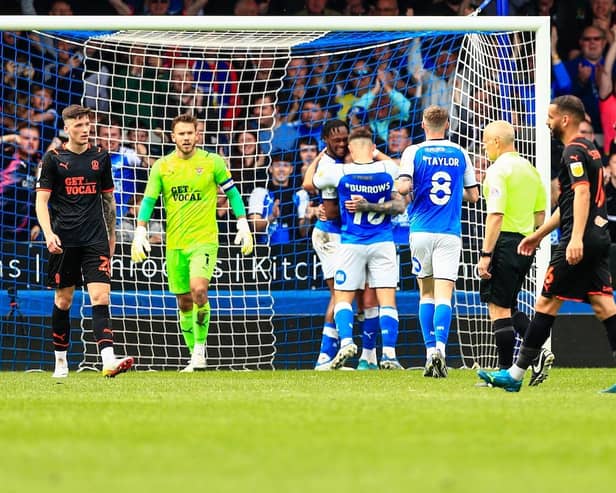 Posh condemned Blackpool to their heaviest defeat of the season