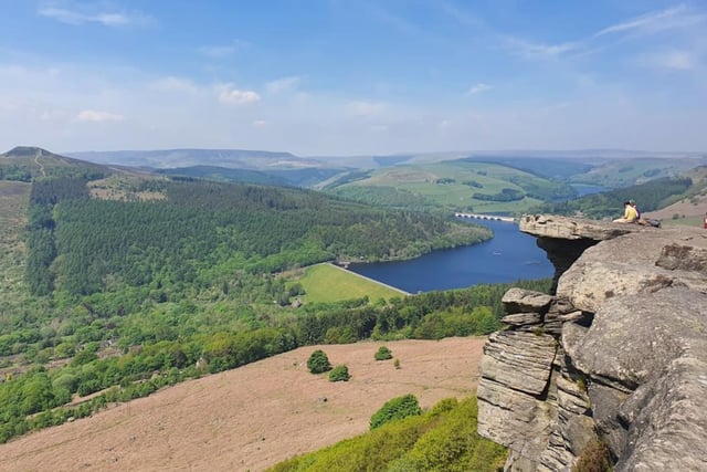 Views don't come much better than this. Bamford Edge provides them in spades, though its hilly nature may make a tough ask for rookie walkers.