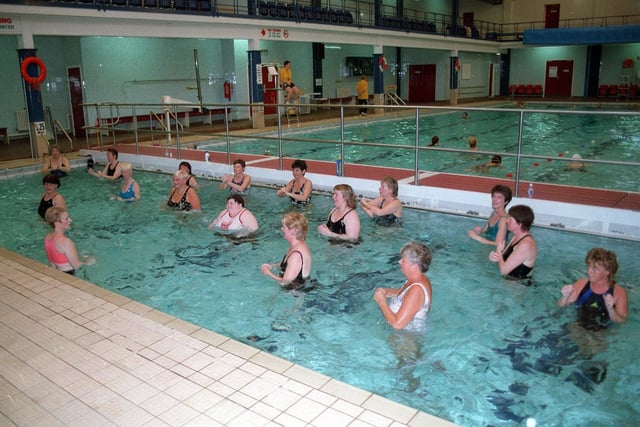 Swimming aerobics in 1999