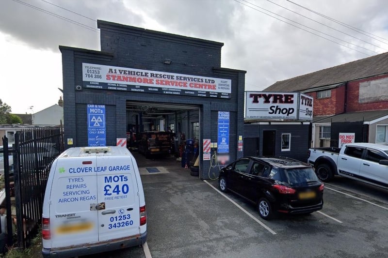 Stanmore Service Centre on Stanmore Avenue has a 5 out of 5 rating from 59 Google reviews. Telephone 01253 764206