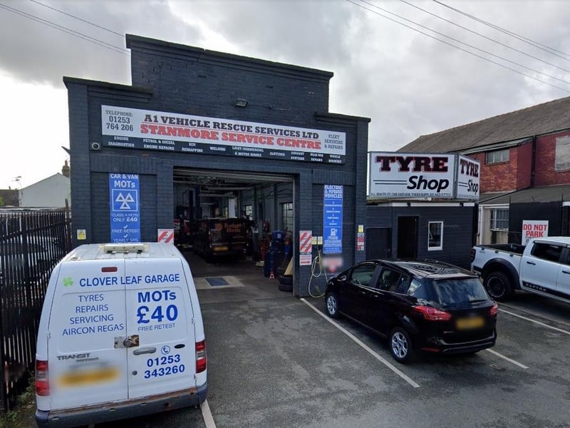 Stanmore Service Centre on Stanmore Avenue has a 5 out of 5 rating from 59 Google reviews. Telephone 01253 764206