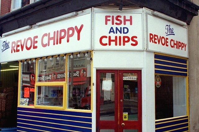 The Revoe Chippy on Central Drive, 1998