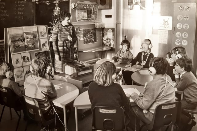 A scene from Waterloo Primary School in 1980