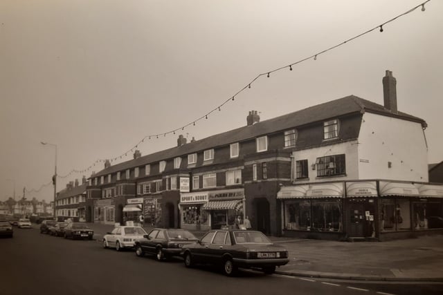 Central Red Bank Road - Christine's Shoes and Leatherwear, Pimm's Fruit and Veg and Sport and Scout. Remember Sport and Scout?