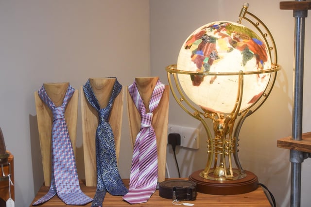 Ties of all colours are available at Attire by Trinity Hospice in Lytham.