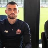 Luke Charman became AFC Fylde's record signing Picture: AFC Fylde