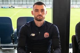 Luke Charman became AFC Fylde's record signing Picture: AFC Fylde