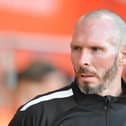 Blackpool's Manager Michael Appleton

The Carabao Cup First Round - Blackpool v Barrow - Tuesday 9th August 2022 - Bloomfield Road - Blackpool