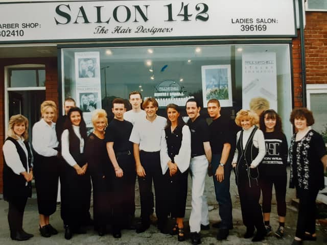 This was Salon 142 in October 1993 - are you pictured?