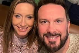 Nicola and her partner Paul Ansell