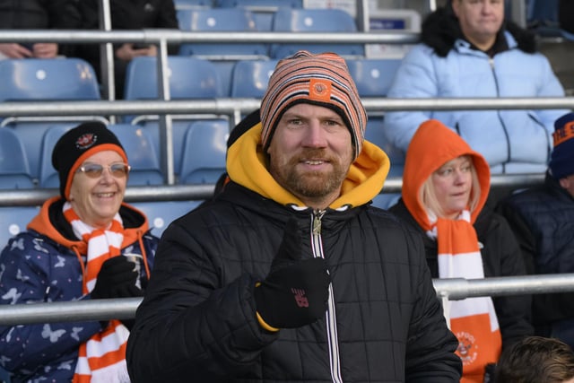 The Seasiders enjoyed the victory over Portsmouth at Fratton Park.