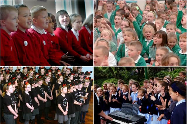 10 singing scenes but can you spot someone you know?