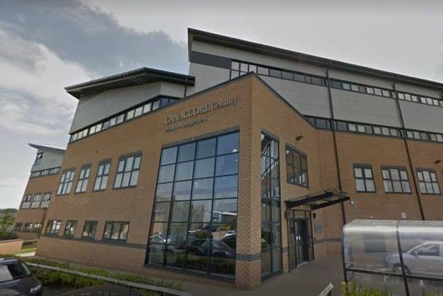 The Canaccord Genuity Management building at Whitehills Blackpool