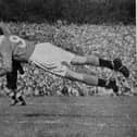 Stan Mortensen scored Blackpool's goal at Highbury
