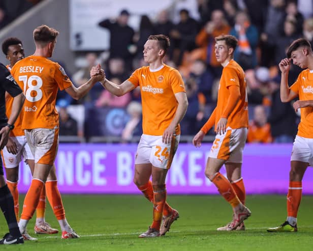 Blackpool won all three of their EFL Trophy matches. The Tangerines have pocketed a five-figure sum so far. (Image: Camera Sport)