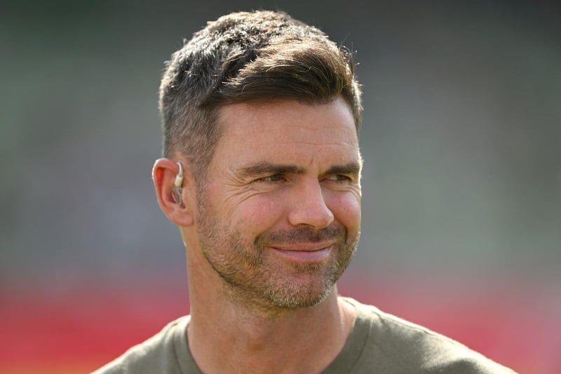 Cricketer James Anderson from Burnley has 1.1 million followers