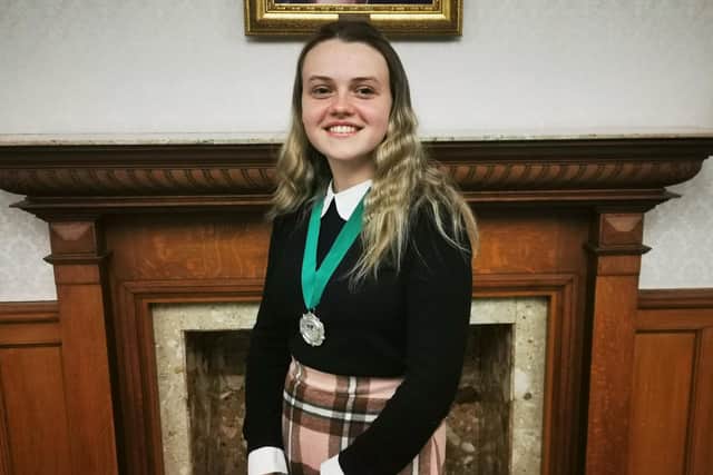 Wyre's Youth Mayor Hannah Mullin