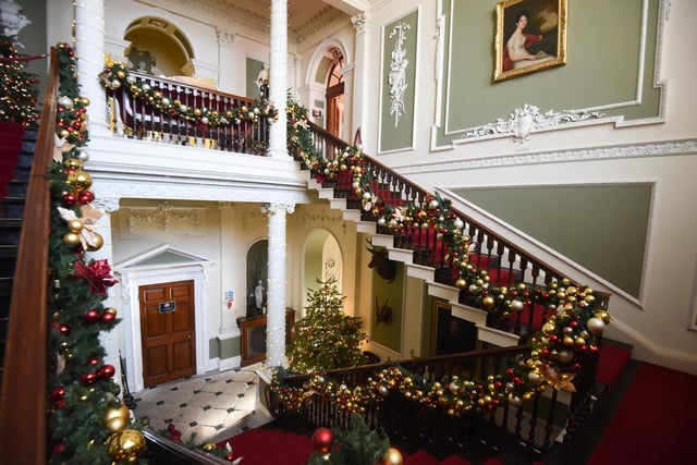 A warm festive welcome to Lytham Hall for its Christmas Extravaganza.