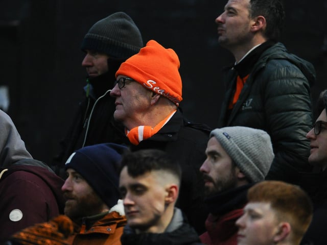 Seasiders supporters at the Memorial Stadium.