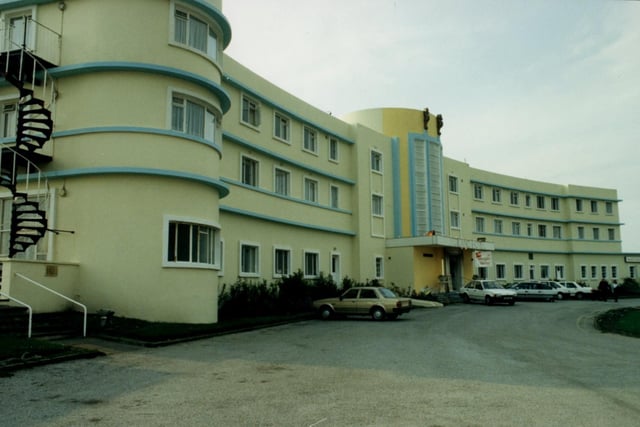 Morecambe's Midland Hotel in 1997 - before its multi-million pound transformation
