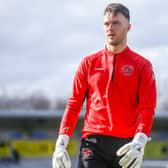 Fleetwood Town goalkeeper Kieran O'Hara