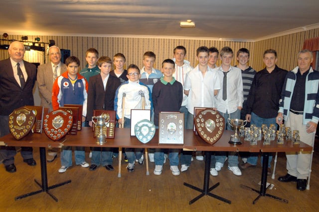 Mansfield Youth Cricket League presentation evening held at Red Brick House