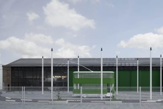 Artist’s impression showing the proposed exterior (picture John Bridge Architect)