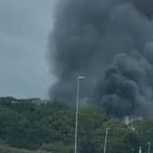 Smoke seen coming from Ribby Hall