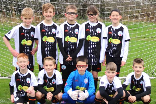 The Poulton Town Pumas line-up Picture: Karen Tebbutt