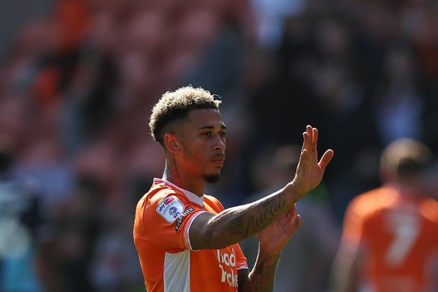 Jordan Lawrence-Gabriel started in Blackpool's back three in Saturday's 2-2 draw with Wycombe Wanderers, but could return to a wing-back role on Tuesday night.